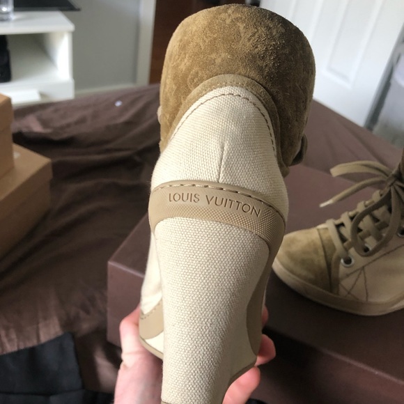 Louis Vuitton Wedge Sneakers - Picture 3 of 8